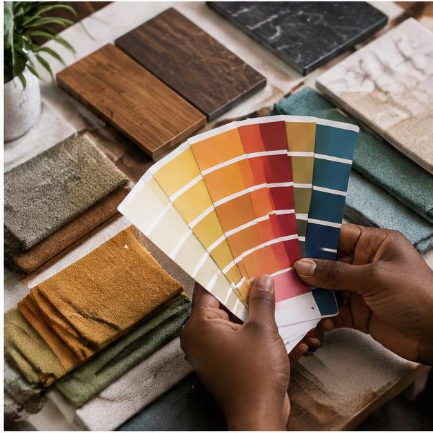 Colour & Materials at Poise College